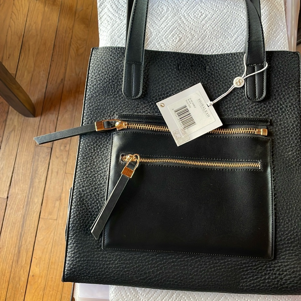 Brand New Shiraleah Black Ellis Tote
